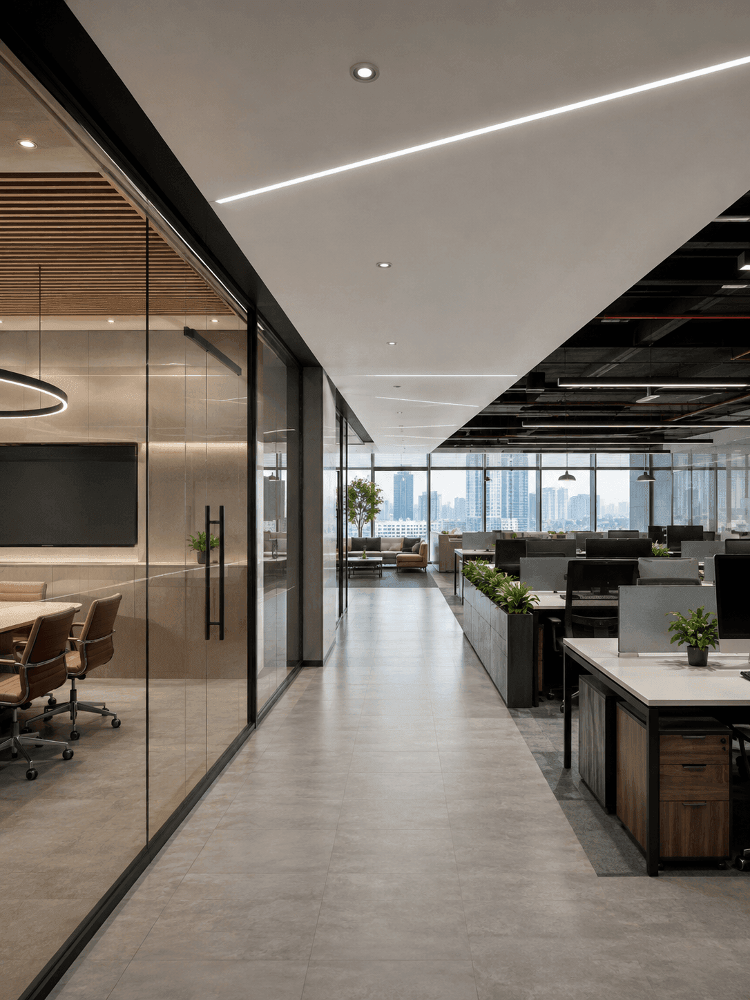 Furnished and fitted office space