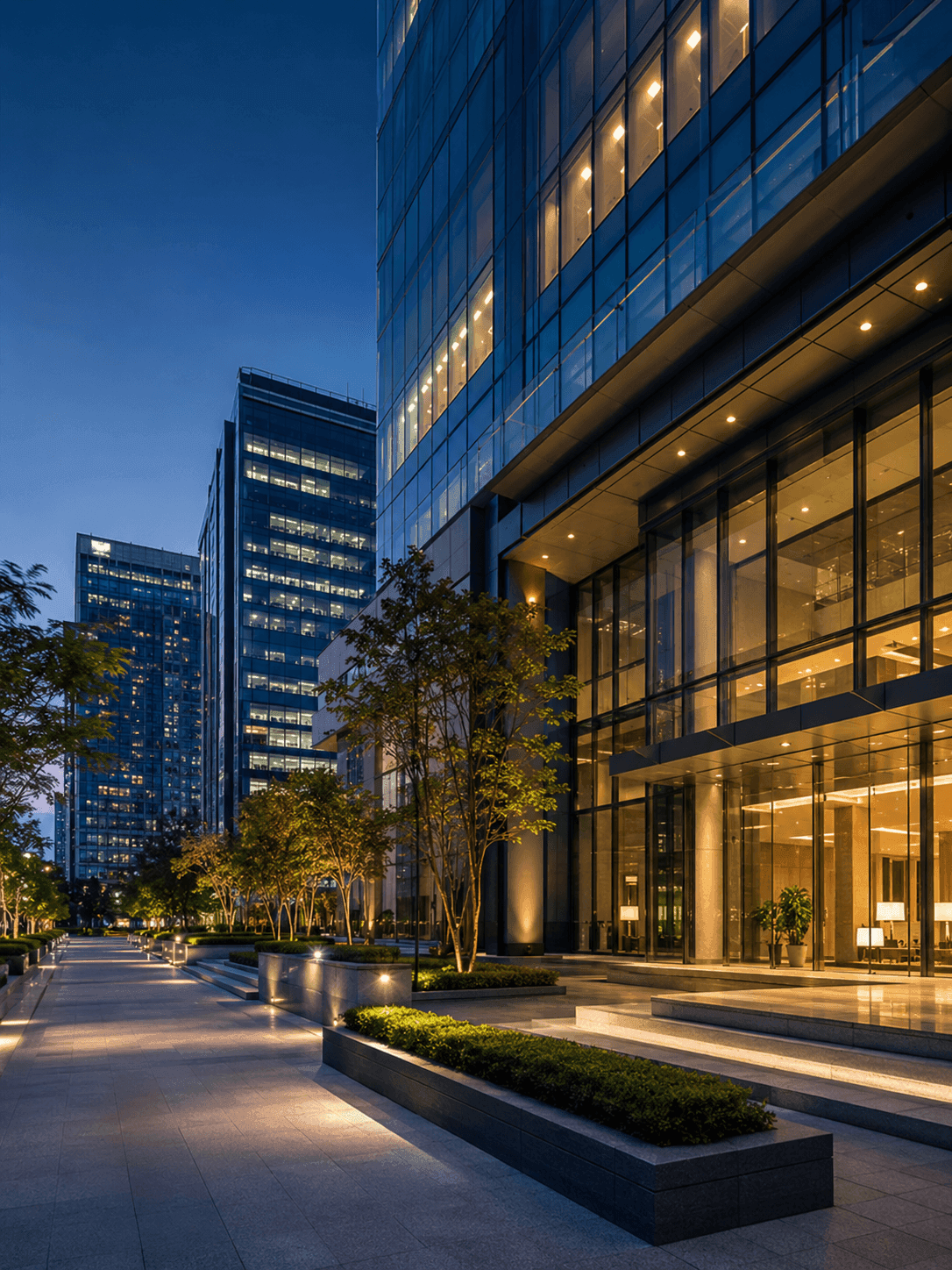 Office space for custom fit-outs